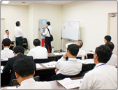 Partner company training session