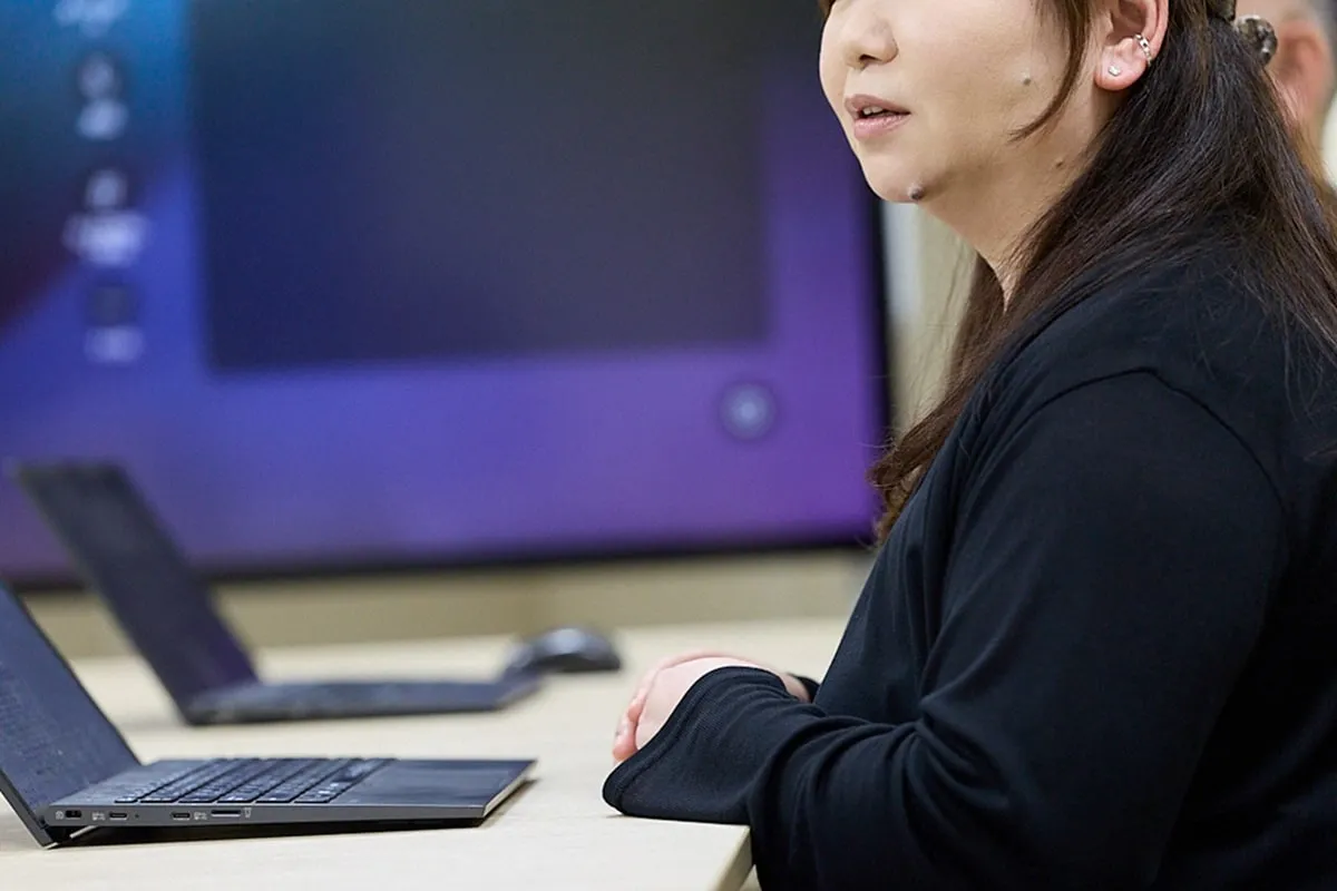 男性社員と女性社員