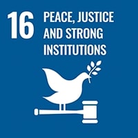 SDGs Goal 16: Peace, Justice and Strong Institutions