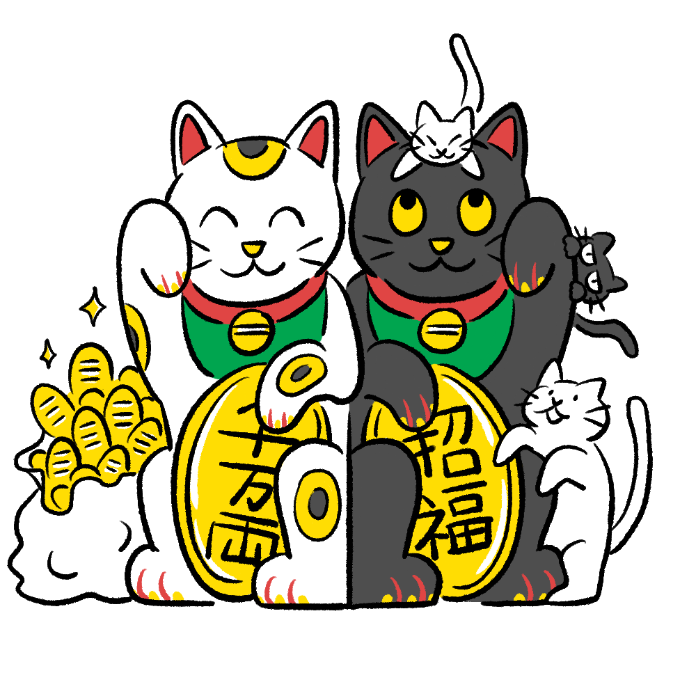 Beckoning Cat | Felines of Fortune