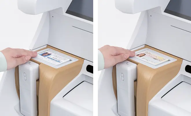 本人確認機能の画像