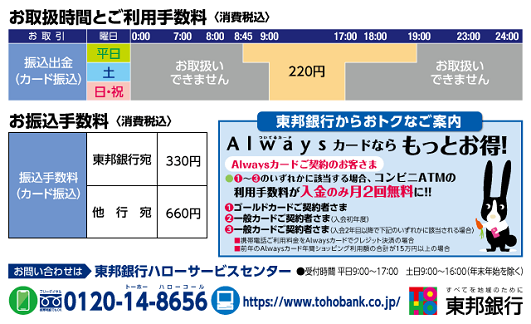 栃木 銀行 atm 年末 年始